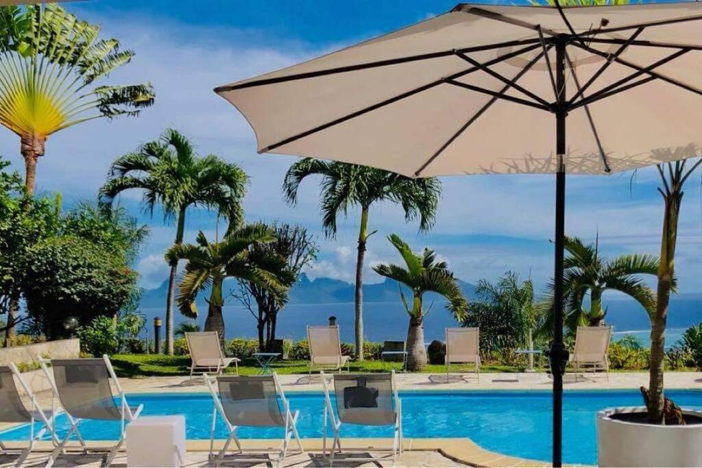 Suite Totalement Equipee Avec Vue Imprenable!!!! Punaauia (Tahiti) Exterior foto