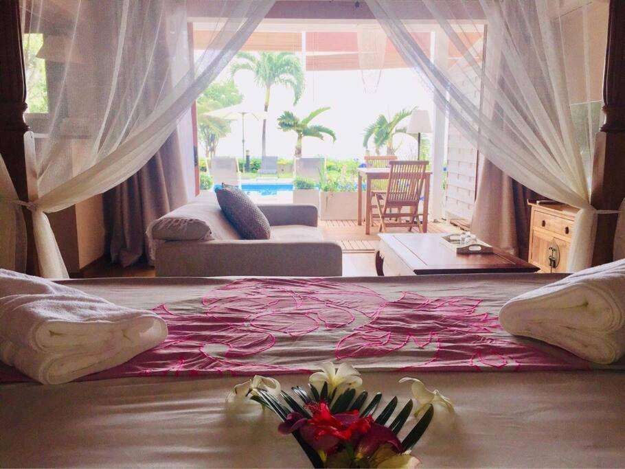 Suite Totalement Equipee Avec Vue Imprenable!!!! Punaauia (Tahiti) Exterior foto